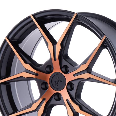 KESKIN KT19N Matt Black Front Copper Felgenshop De