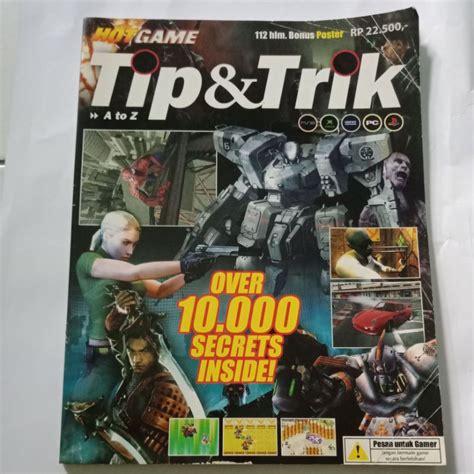Jual Majalah Hot Game Tip Trik Game Editiom Shopee Indonesia