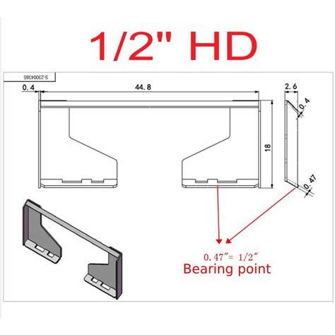 Skid Steer Quick Attach Dimensions Cool Product Ratings Bargains