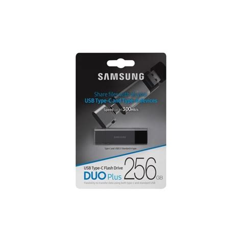 Samsung 256GB DUO Plus 256GB USB 3.1/ USB-C Titan Grey - MUF-256DB/EU ...
