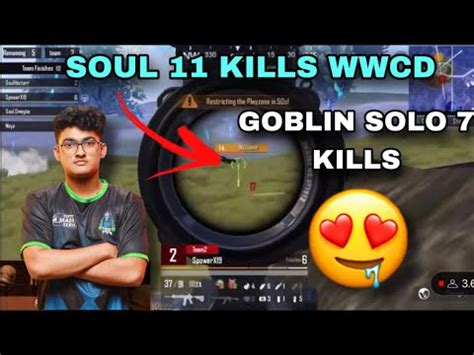 Goblin Solo Kills Soul Wwcd Bgmi Scrims Highlights