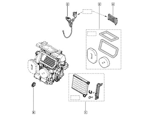 271153553R Renault (RVI) радиатор печки (отопителя)