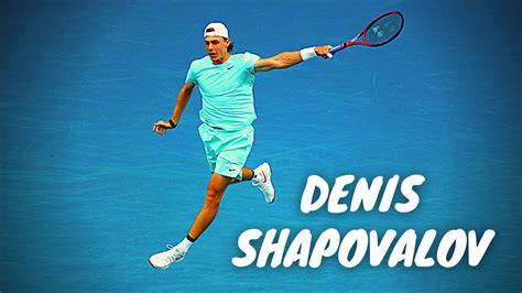 Hd Denis Shapovalov Deadly Backhand Tribute ᴴᴰ Youtube