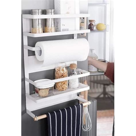 Etagère magnétique frigo Etagère Réfrigérateur Magnétique Porte