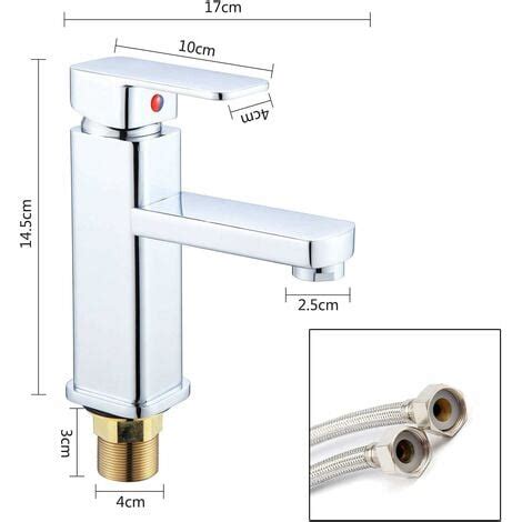 Monobloc Sink Mixer Tap Bath Basin Mixer Tap Waterfall Faucet Bathroom Hot And Cold Water Tap