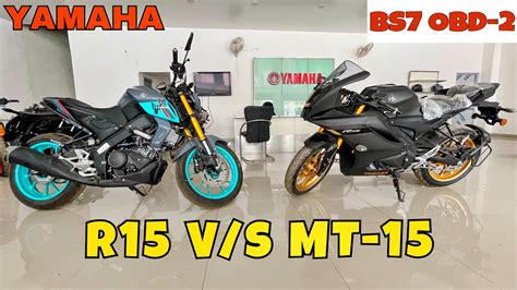 Yamaha R15 Vs Mt 15 Full Comparison Naked Bike Vs Sports Bike