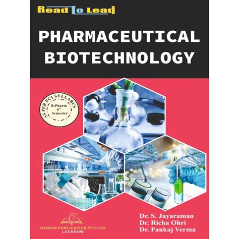 Pharmaceutical Biotechnology Book B Pharm 6th Sem Thakur Publication