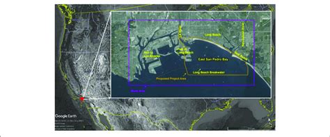 Map Of East San Pedro Bay Study Area Download Scientific Diagram