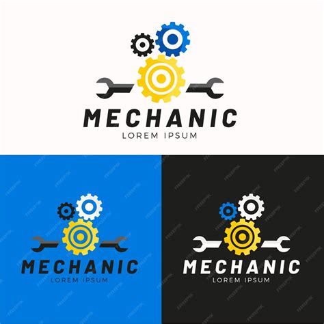 Premium Vector | Mechanical engineering logo design