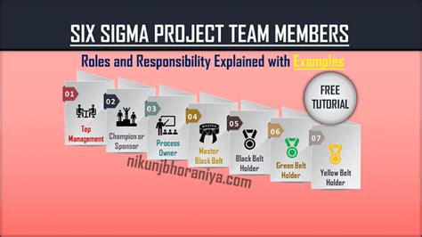 Six Sigma Project Team Members Roles And Responsibility Explained Rleadership