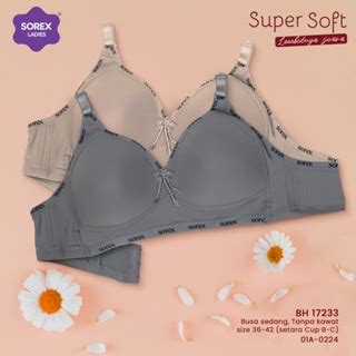 Jual Sorex Bra Busa Tanpa Kawat Kait Setara Cup C Cup Besar Bh Harian