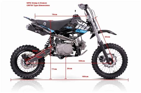 110cc Welsh Pit Boyo110 Semi Auto 110cc Pit Bike