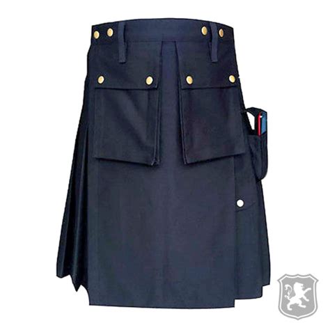 Black Utility Kilt For Sale Premium Utility Kilt