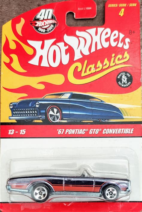 Hot Wheels Classics Pontiac Gto Convertible Universo Hot Wheels