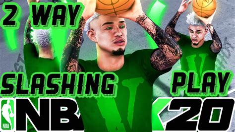 Best 2 Way Slashing Playmaker Build Nba 2k20 Best Pg Build 99 Contact Dunk Demigod Build Youtube