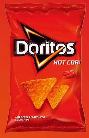 Archiwum Doritos Hot Corn Chipsy Kukurydziane Typu Nachos O Smaku Ostrej Papryki G Globi