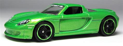 Car Lamley Group Model Of The Day Hot Wheels Porsche Carrera Gt In Green Along With Some