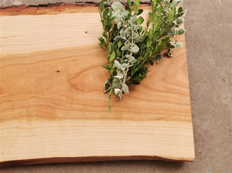 Live Edge Cherry Cutting Board