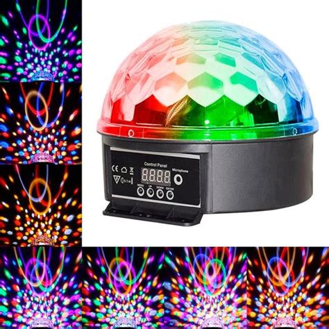 Bola Magica Globo Maluco Esfera De Led Rgb Hologr Fico W Dmx Ch Ball