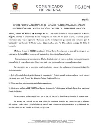 Comunicado 643 2021 PDF