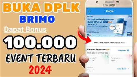 Daftar Dplk Brimo Dapat Bonus Event Bank Digital Terbaru