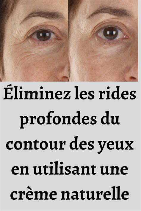 Liminez Les Rides Profondes Du Contour Des Yeux En Utilisant Une Cr Me