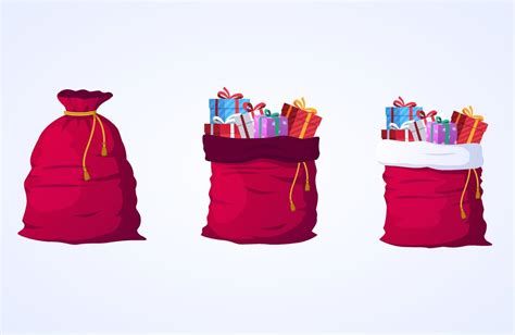 Santa Bag Vector Art, Icons, and Graphics for Free Download