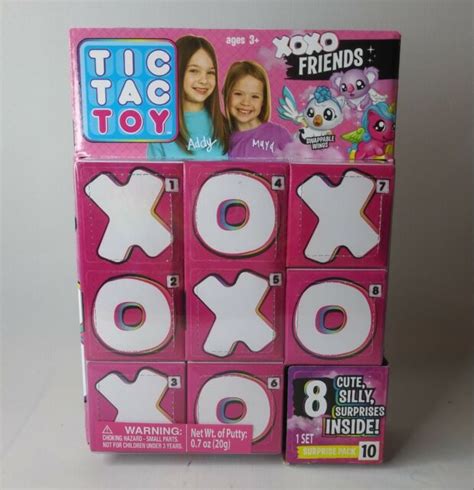 Tic Tac Toy Xoxo Friends New Surprise Pack 10 Addy Maya Youtube Surprises Boxes Ebay