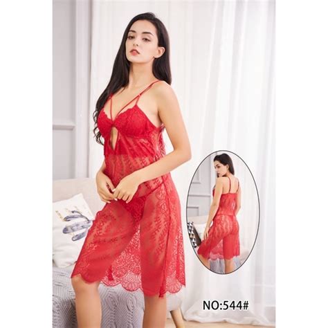Sexy Lingerie Wedding Lingerie Sexy Lingerie Women S Nightgown Shopee Malaysia