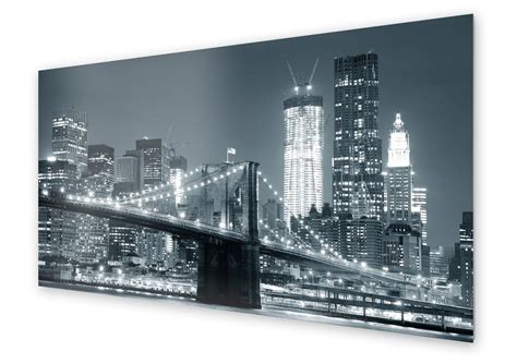 Panel Kuchenny HOMEPRINT Panorama Miasta New York 125x50 Cm HOMEPRINT