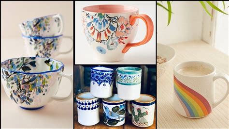 Diy Painted Cups Hand Painted Cup Ideas Diy Stylish Cup Designs Youtube