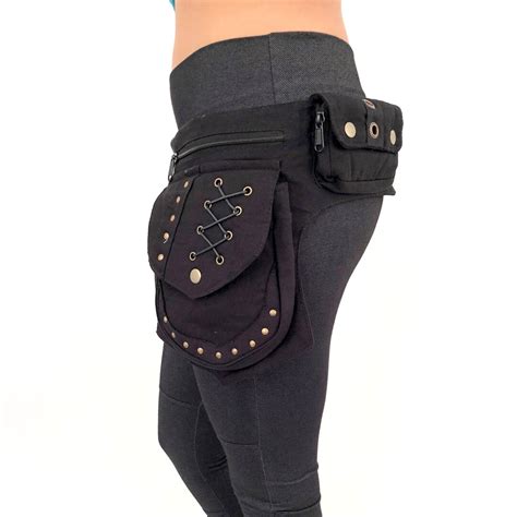 Biker Belt Mishu Utility Belt Pocket Belt Hip Bags Festival Belt