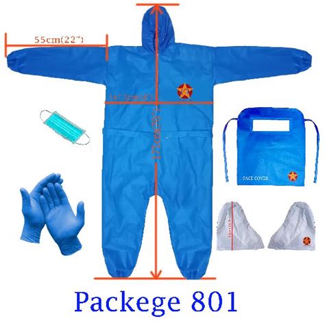 Non Woven Personal Protective Equipment Kit For Safety Use Color