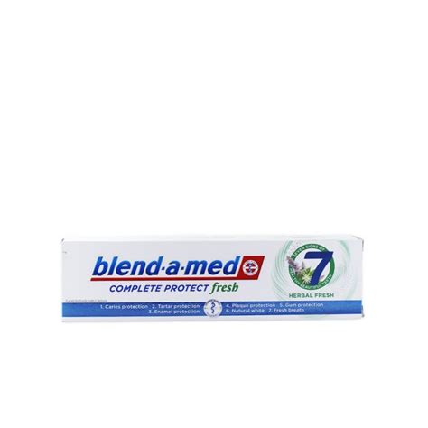 Blend A Med Pasta De Dinti 100 Ml Complete Protect 7 Herbal Fresh