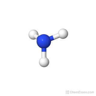 Ammonia Molecular Structure