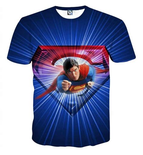 DC Comics The Good-Looking Superman Design Print T-Shirt