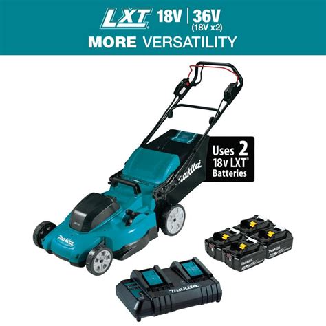 Makita 18V X2 36V LXT Lithium Ion Cordless 19 In Walk Behind Self