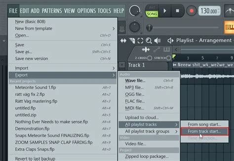 How To Export Stems In FL Studio Meteorite Sound