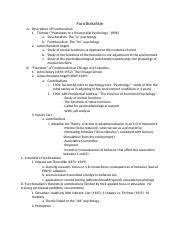 Functionalism Docx Functionalism A Description Of Functionalism