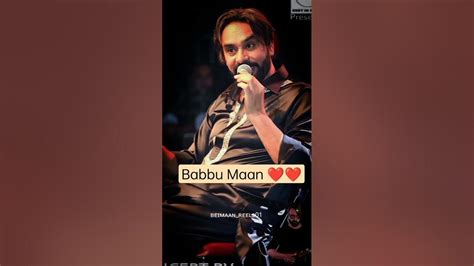 Babbu Maan Status 🔥💯 Shorts Babbumaan Babbumaanstatus