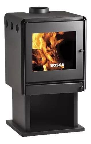 Calefactor Leña Bosca Limit 480 Doble Combustión Pot 14 Kw Cuotas