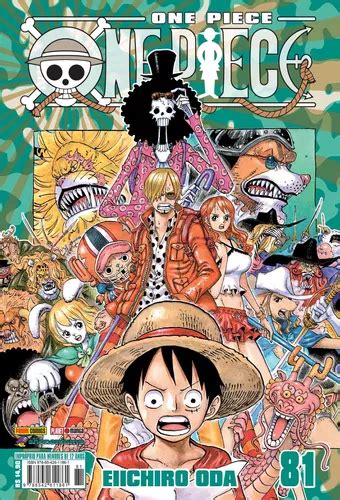 One Piece Vol 81 De Oda Eiichiro Editora Panini Brasil LTDA Capa