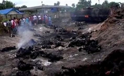 Nigeria Oil Tanker Fire Kills At Least 100