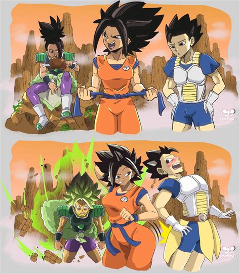 Kale Caulifla Kyabe Anime Dragon Ball Super Dragon Ball Super