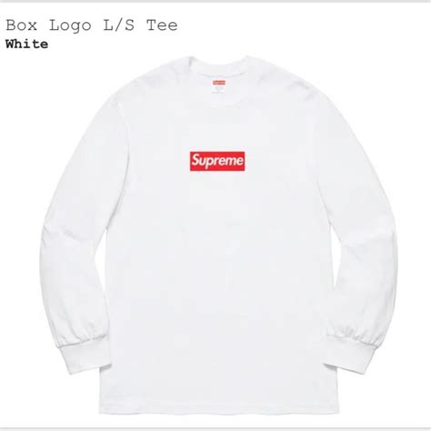 させて Supreme Supreme Box Logo Ls Tee ボックスロゴ ロンtの通販 By Kemuokas Shop｜シュプリームならラクマ ブランド