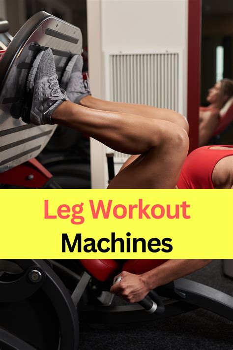 12 Best Leg Workout Machines (Revealed!) | Leg workout, Workout ...