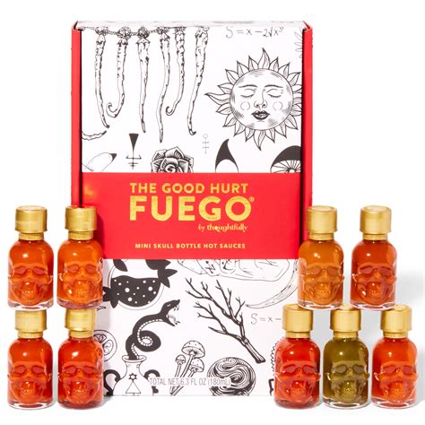 Buy The Good Hurt Fuego By Thoughtfully Extreme Heat Hottest Hot Sauce Variety Pack With