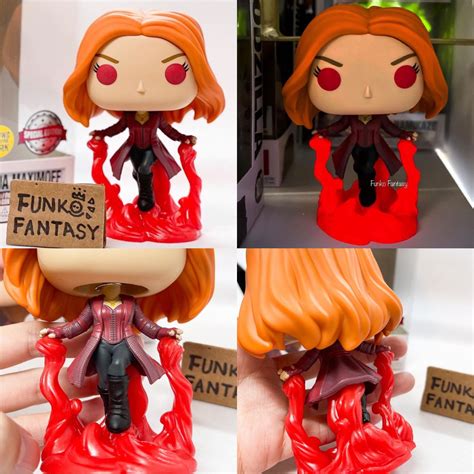 Closer look at Endgame Wanda Maximoff : r/funkopop