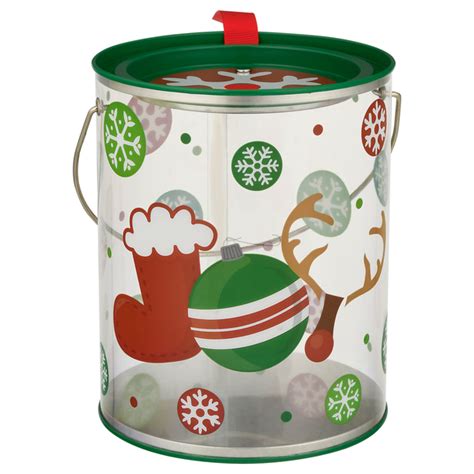 Save On The Tin Box Company Holiday Cookie Tin Green Order Online