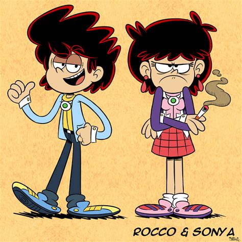 Mm Loud House Style Rocco And Sonya Ocs By Mast3r Rainb0w On Deviantart